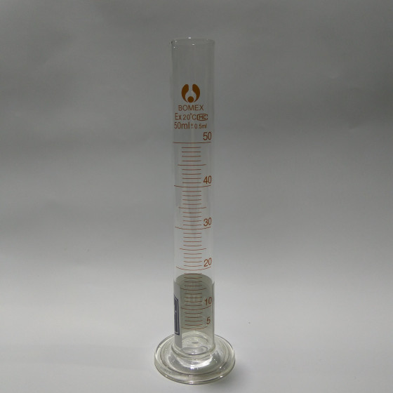 50ml glass trial jar