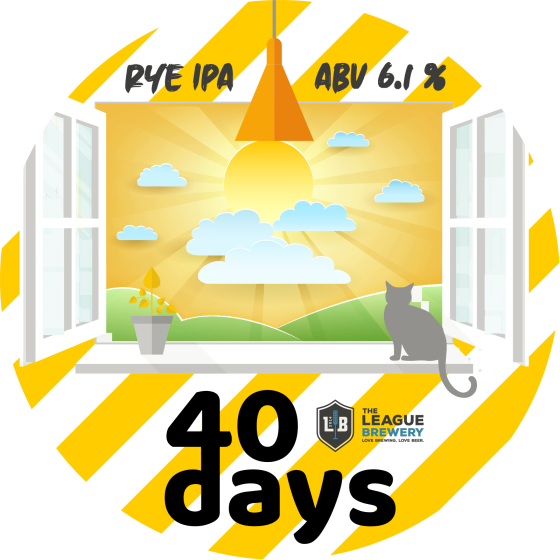 The League "40 Days" - Rye IPA All Grain Kit 23l