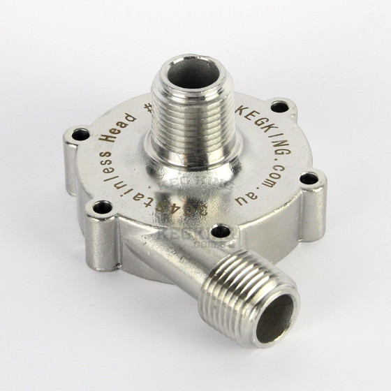 Stainless Pump Head for MKII Magnetic Drive Pump (25W)