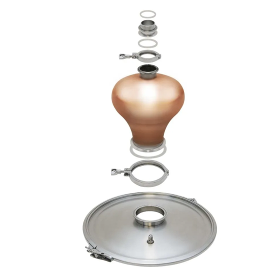 Grainfather Distilling Lid + T500 Alembic Attachment Kit Bundle