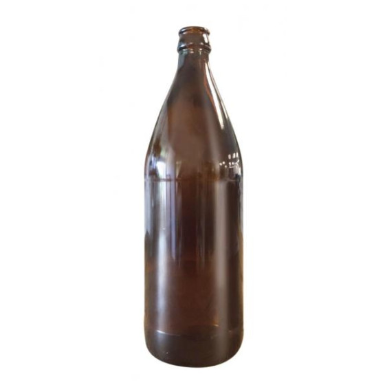 Beer Bottle - Amber 750ml Glass (box of 12)