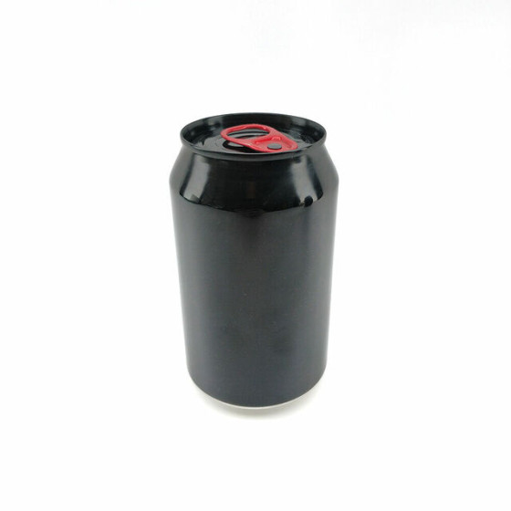 luminium Beer Can With Lid - 330ml - Black