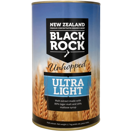 Black Rock Unhopped Ultra Light Liquid Malt Extract 