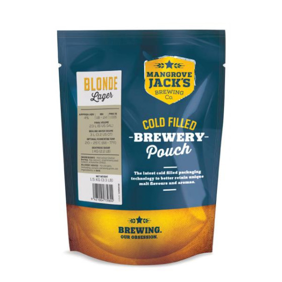 Mangrove Jack's Traditional Series Blonde Lager Pouch -1.5kg