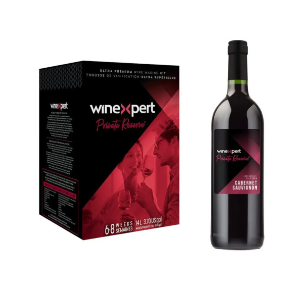 WineXpert Private Reserve Wine making kit California Lodi Cabernet Sauvignon