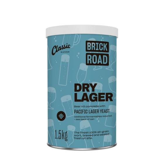 Brick Road Classic Dry Lager