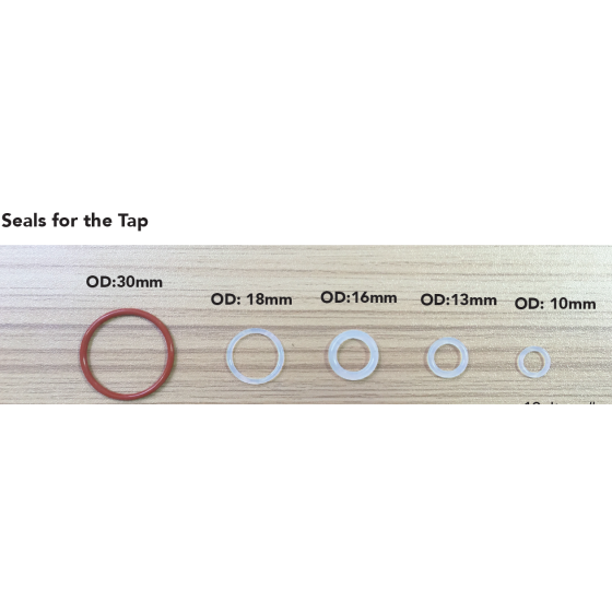 Grainfather Conical Fermenter Dual Valve Tap Seal Kit