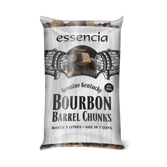 Essencia Authentic Bourbon Barrel Chunks