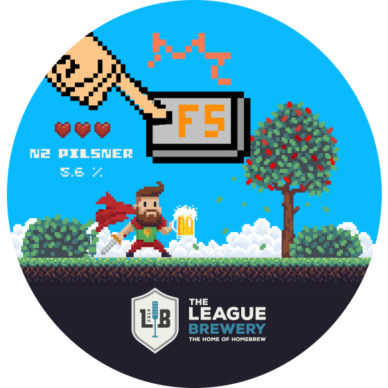 The League "F5" - New Zealand Pilsner Partial Extract Kit 23l