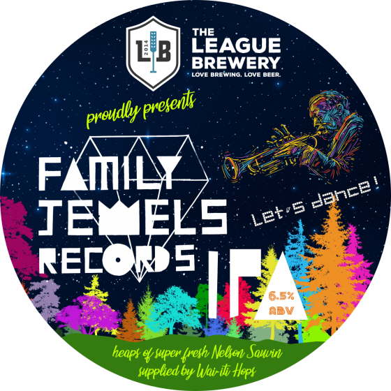 The League "Family Jewels IPA" - East Coast IPA All Grain Kit 23l