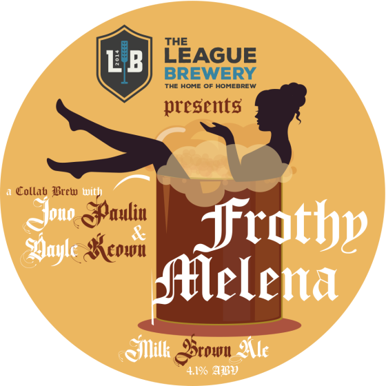 Frothy Melena Milk Brown Ale