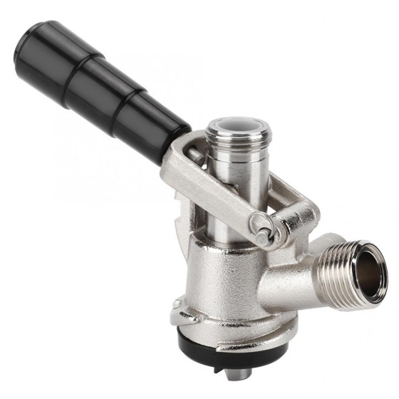 Keg Coupler - D Type Stainless with PRV