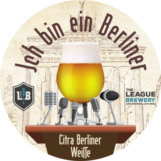 	 The League "Ich bin ein Berliner" - Berliner Weisse