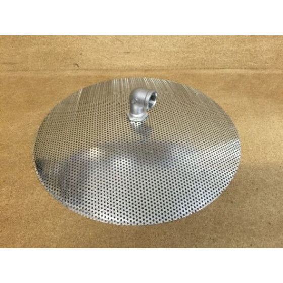 Domed Stainless Steel False Bottom 30cm