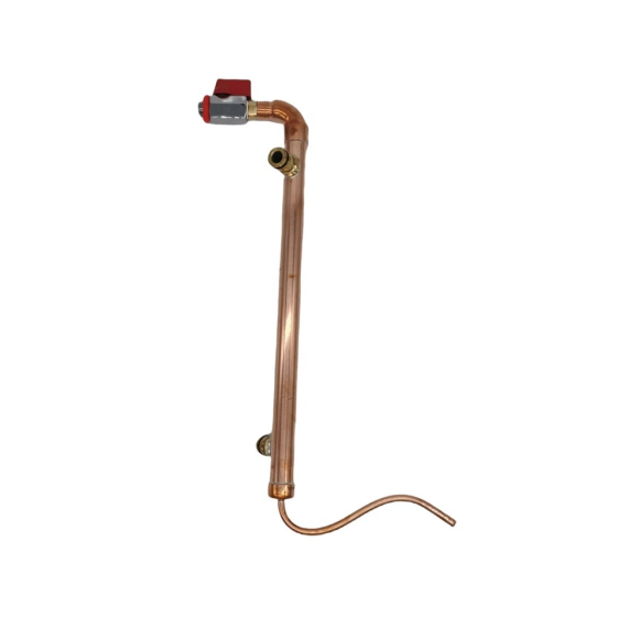 Pure Distilling Reflux Condenser Output Cooler