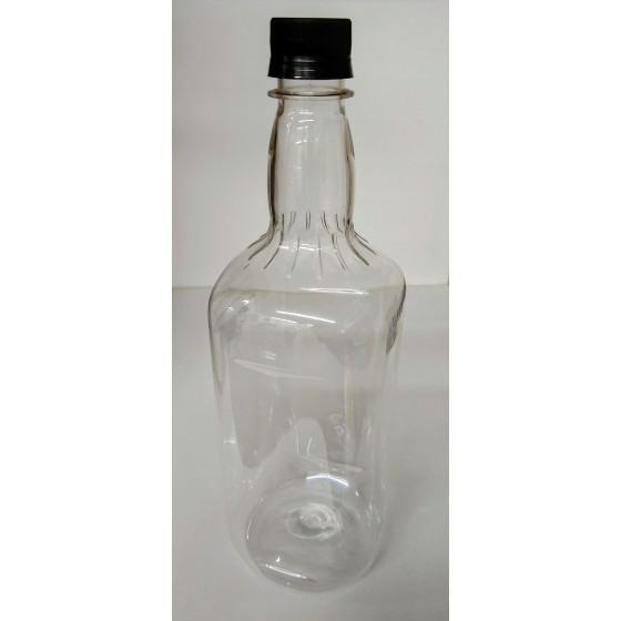 Jim Beam style PET bottle