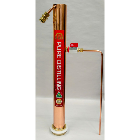 Pure Distilling Copper Reflux Condenser