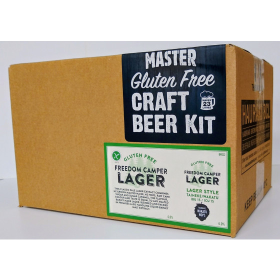 Brewmaster Gluten Free Freedom Camper Lager Kit