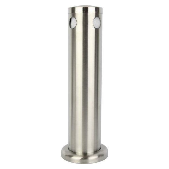 Dual Tap Font Tower 304 Stainless Steel 1