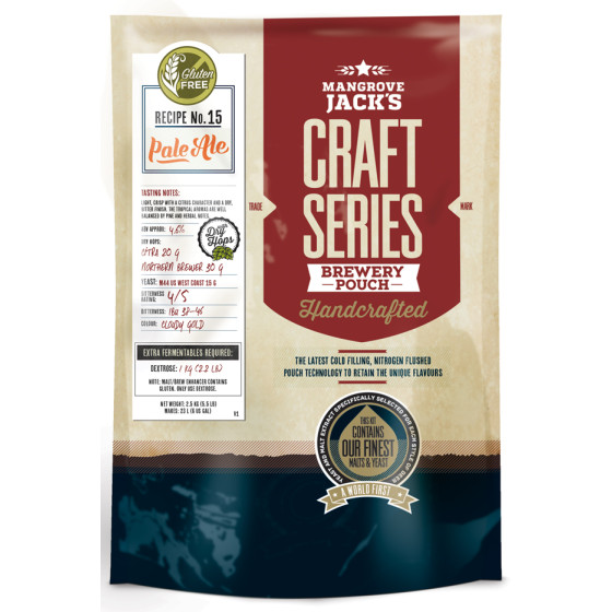Mangrove Jack's Craft Series Gluten Free Pale Ale Pouch