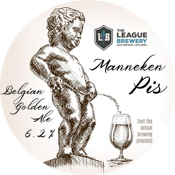 The League "Mannekin Pis" - Belgian Blond All Grain Kit 23l