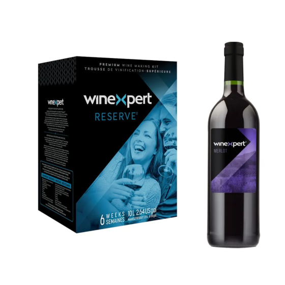 WineXpert Reserve Wine making kit California Merlot 10L 