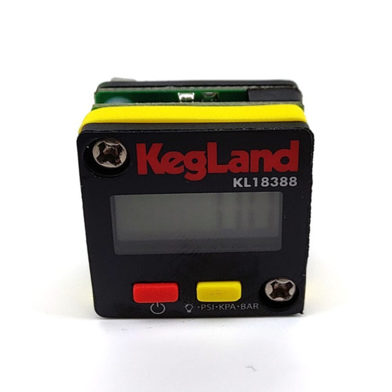 Digital Illuminated Mini Gauge 0-90psi for Integrated Blowtie and In-line regulators