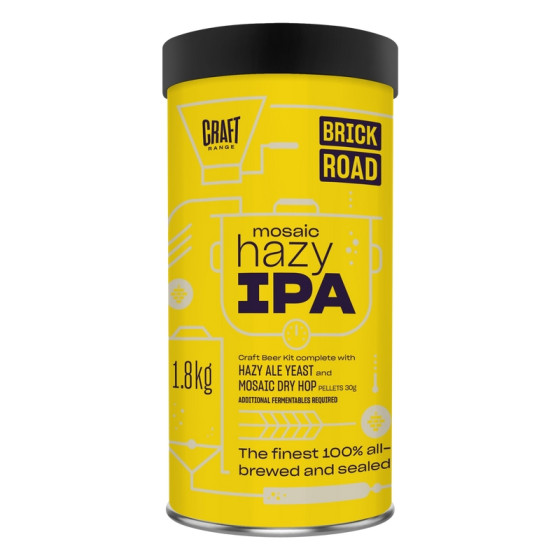Brick Road Craft Mosaic Hazy IPA