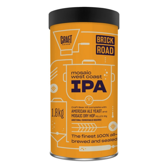Brick Road Craft Mosaic West Coast IPA