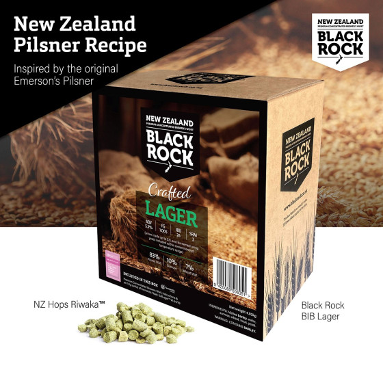 Black Rock New Zealand Pilsner Recipe