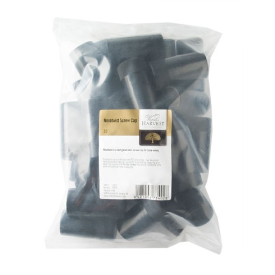 Novatwist Wine Bottle Screw Cap x 30