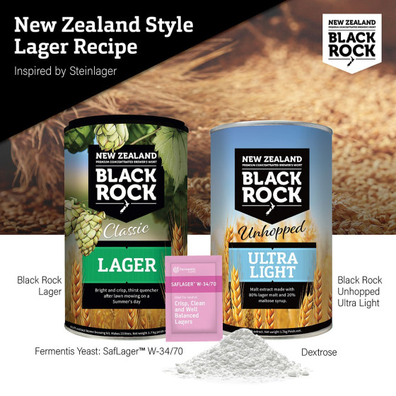 Black Rock NZ Lager