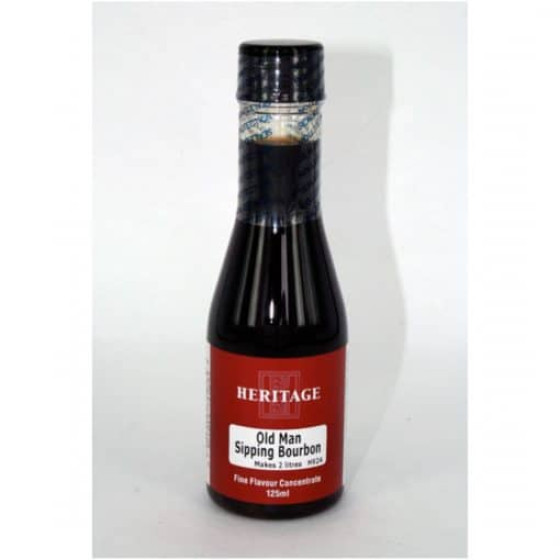 Old Man Sipping Bourbon