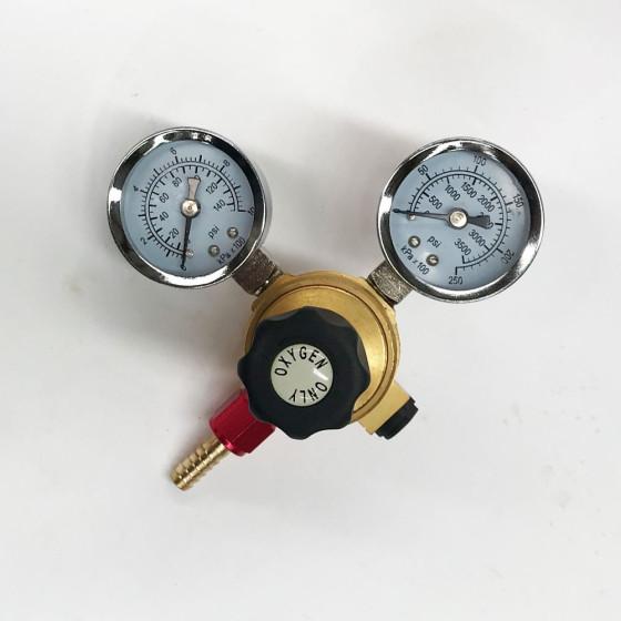 Regulator - Oxygen For Disposable Cylinders
