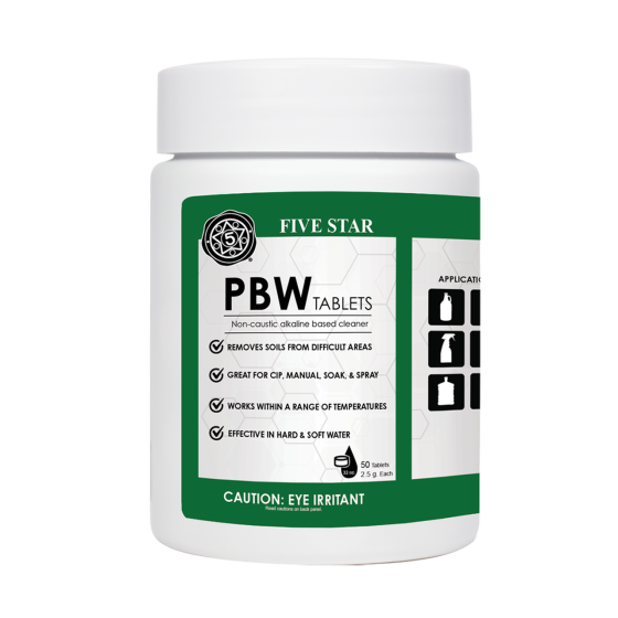 PBW - Powdered Brewery Wash - Tablet