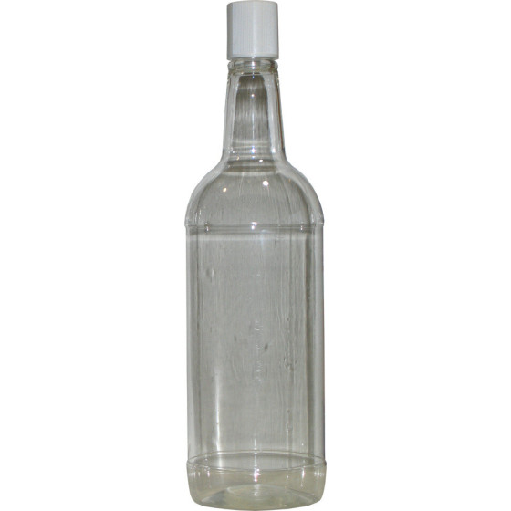 Pet spirit bottle and cap 750