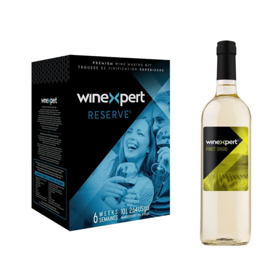 WineXpert Reserve Wine making kit Italian Pinot Grigio 10L