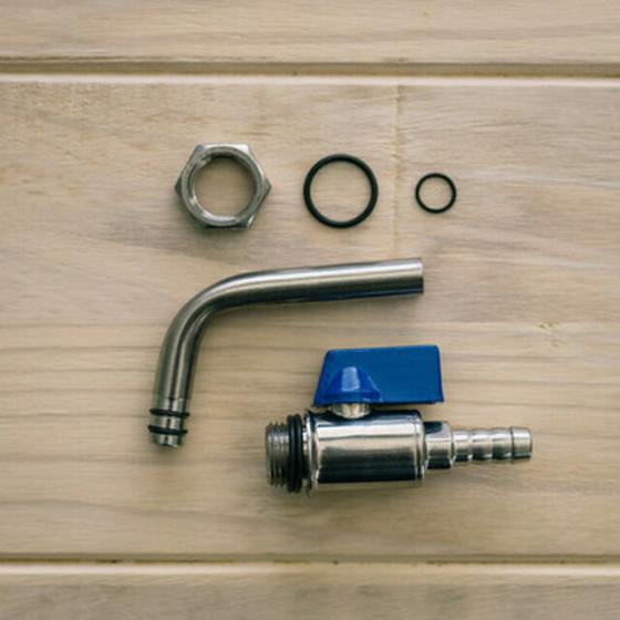 Ss Brew Bucket Ball Valve and Racking Arm