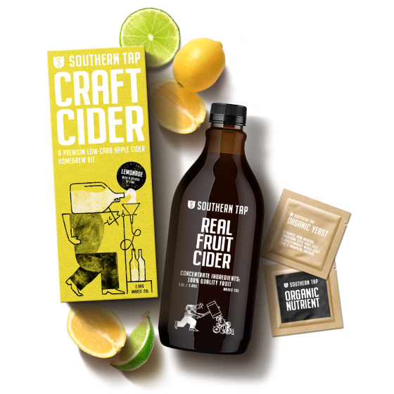 Southern Tap Lemonade Cider Kit with a Splash of Lime