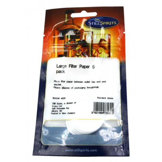 Still Spirits Large Filter Paper (5 Pack)