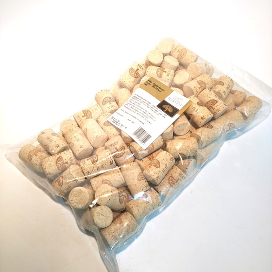 Vintner's Harvest VHA Wine Bottle Agglomerate Corks 38x24mm. Bag 100