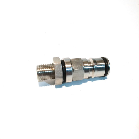 Liquid Ball Lock Post with 1/4 Inch Bulkhead Assembly