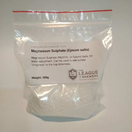 Magnesium Sulphate (Epsom Salt) - bulk 200g