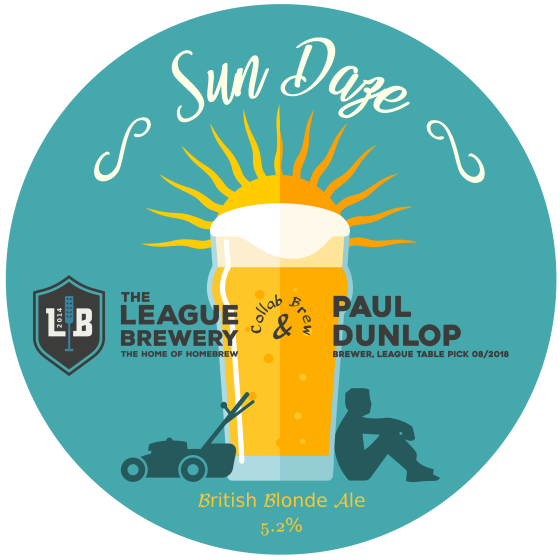 The League "Sun Daze" - British Blonde Ale All Grain Kit 23l