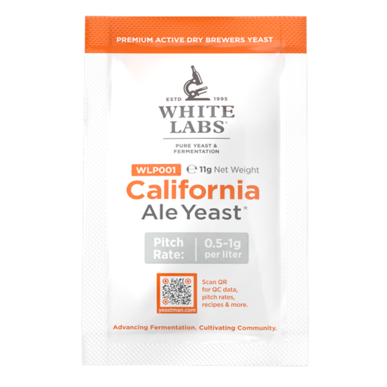 White Labs WLP001 California Ale Yeast Dry