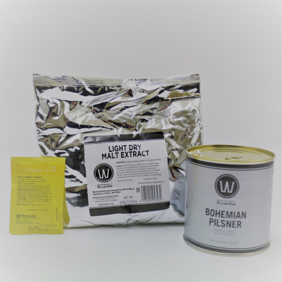 Williams Warn Bohemian Pilsner 10 Litre Kit