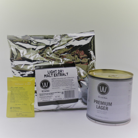 Williams Warn Premium Lager 10 Litre Kit