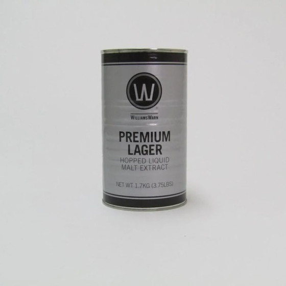 Williams Warn Premium Lager 1.7kg can
