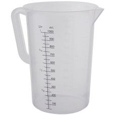 1 Litre Graduated Plastic Jug