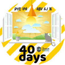 The League "40 Days" - Rye IPA All Grain Kit 23l
